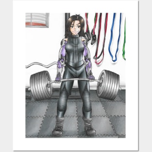 Deadlift Alita Posters and Art